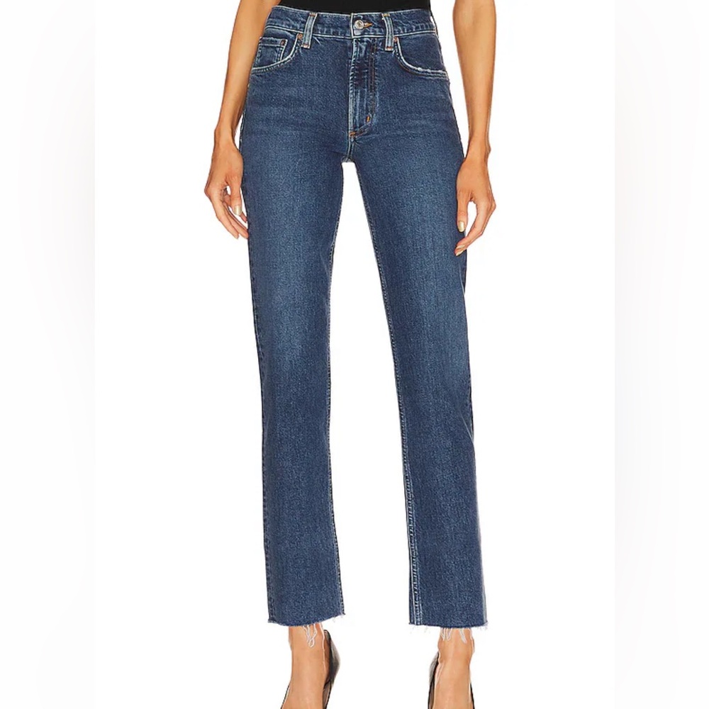 Agolde Kye Mid Rise Straight Crop Jeans size 26